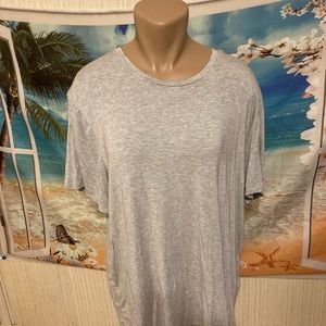 Grey swawy blouse